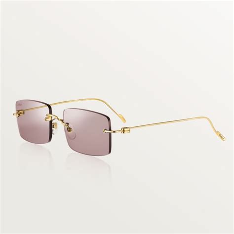 signature c de cartier precious sunglasses|cartier signature c sunglasses rimless.